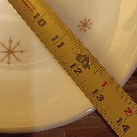 Vintage Star Glow by Royal China ironstone serving platter - Picture 4 of 4